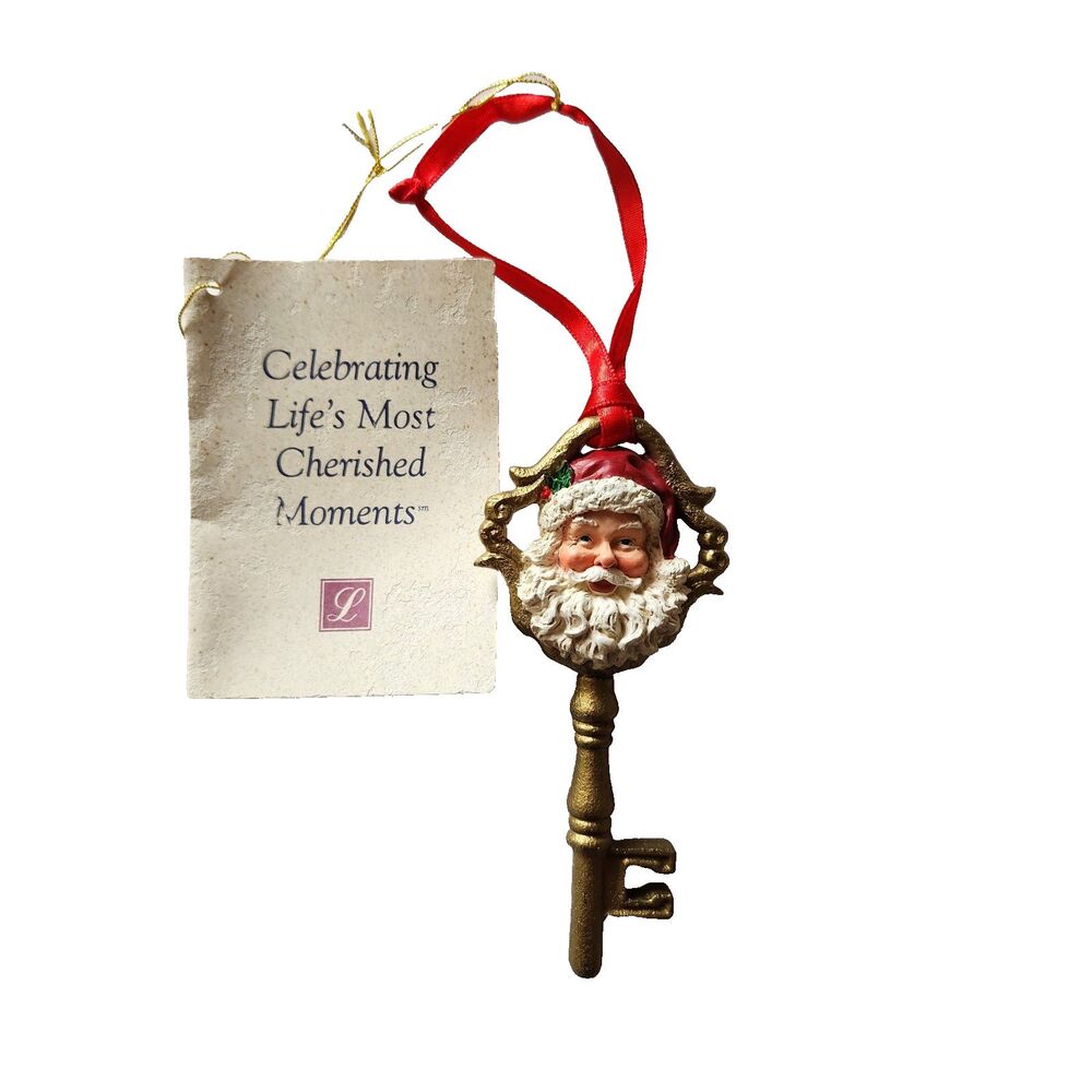 Vintage House Of Lloyd Christmas Around The World Santa Key